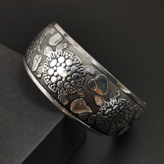 Silver Vintage Tibetan Bohemian Carved Rings