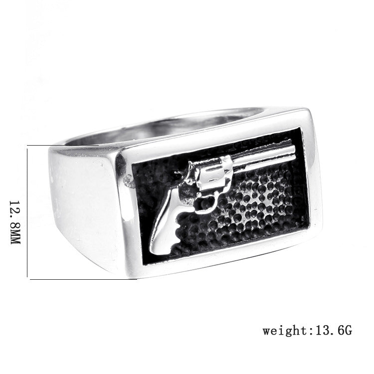 Metal F You Statement Rings