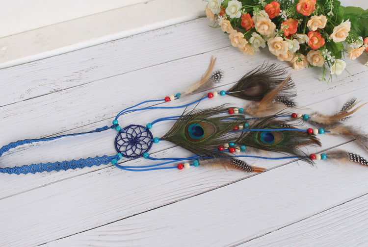 Dream Catcher Feather Headband