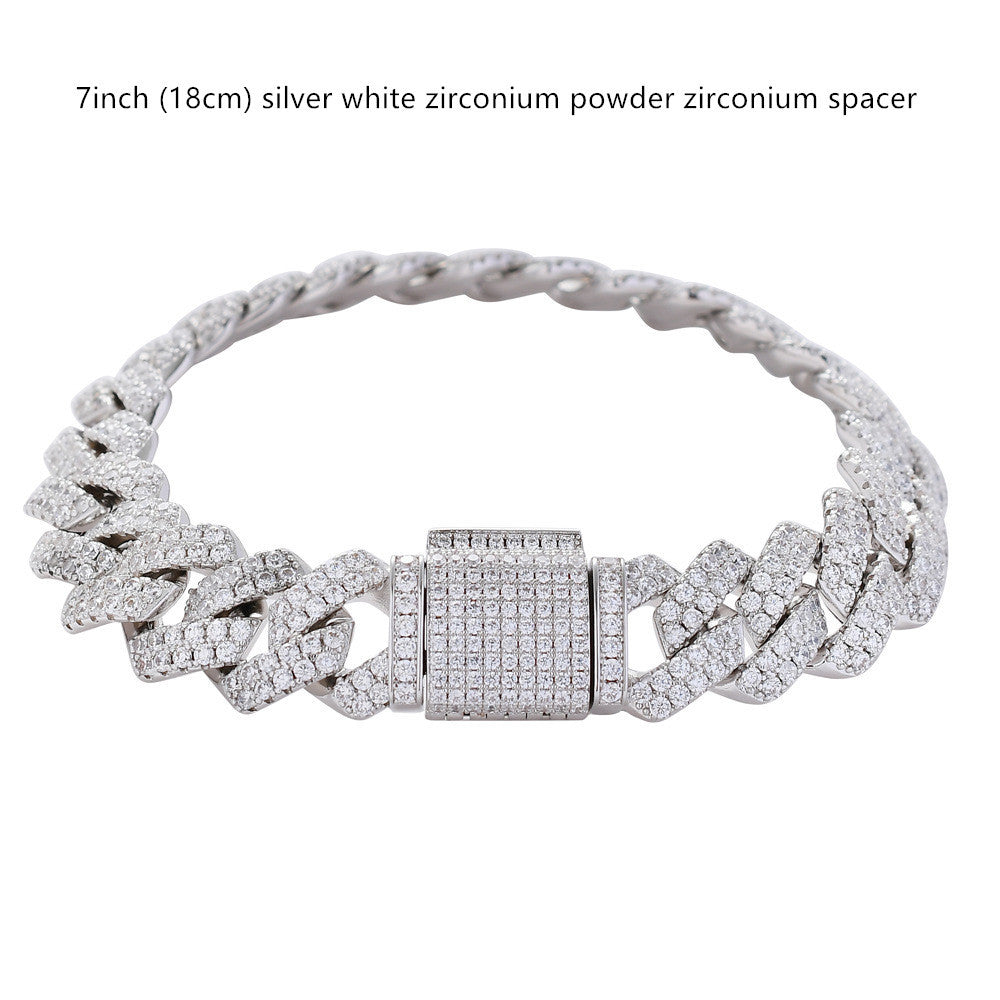 "The Celebrity" - Diamond Link Bracelet