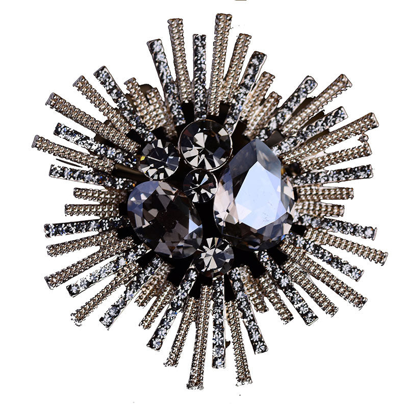 "Cosmic Lady" - Gemstone Brooch
