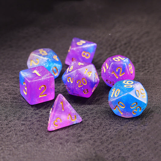 "Blue Dragon Star" - Dice for Games