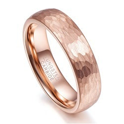 Carved Tungsten Steel Ring