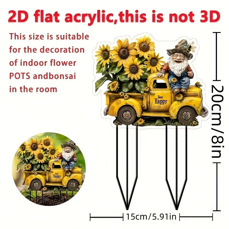 "Days of Fairy" - Acrylic Garden Stake Decoration