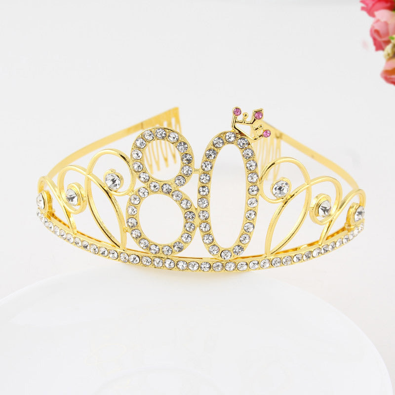 Diamond Birthday Hair Tiara