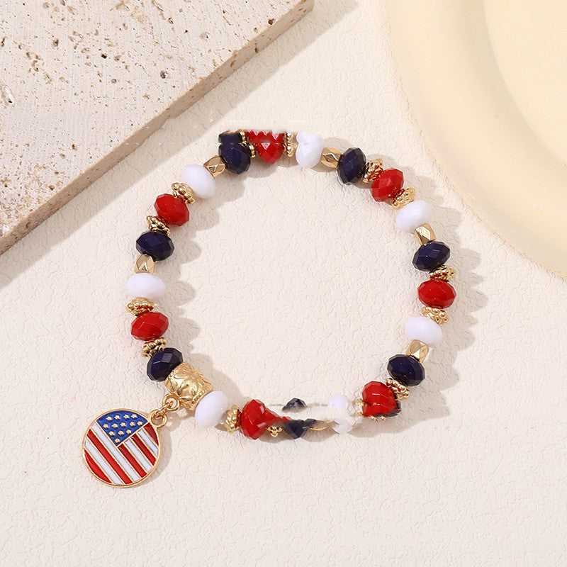 Handmade Patriotic Star Bracelets