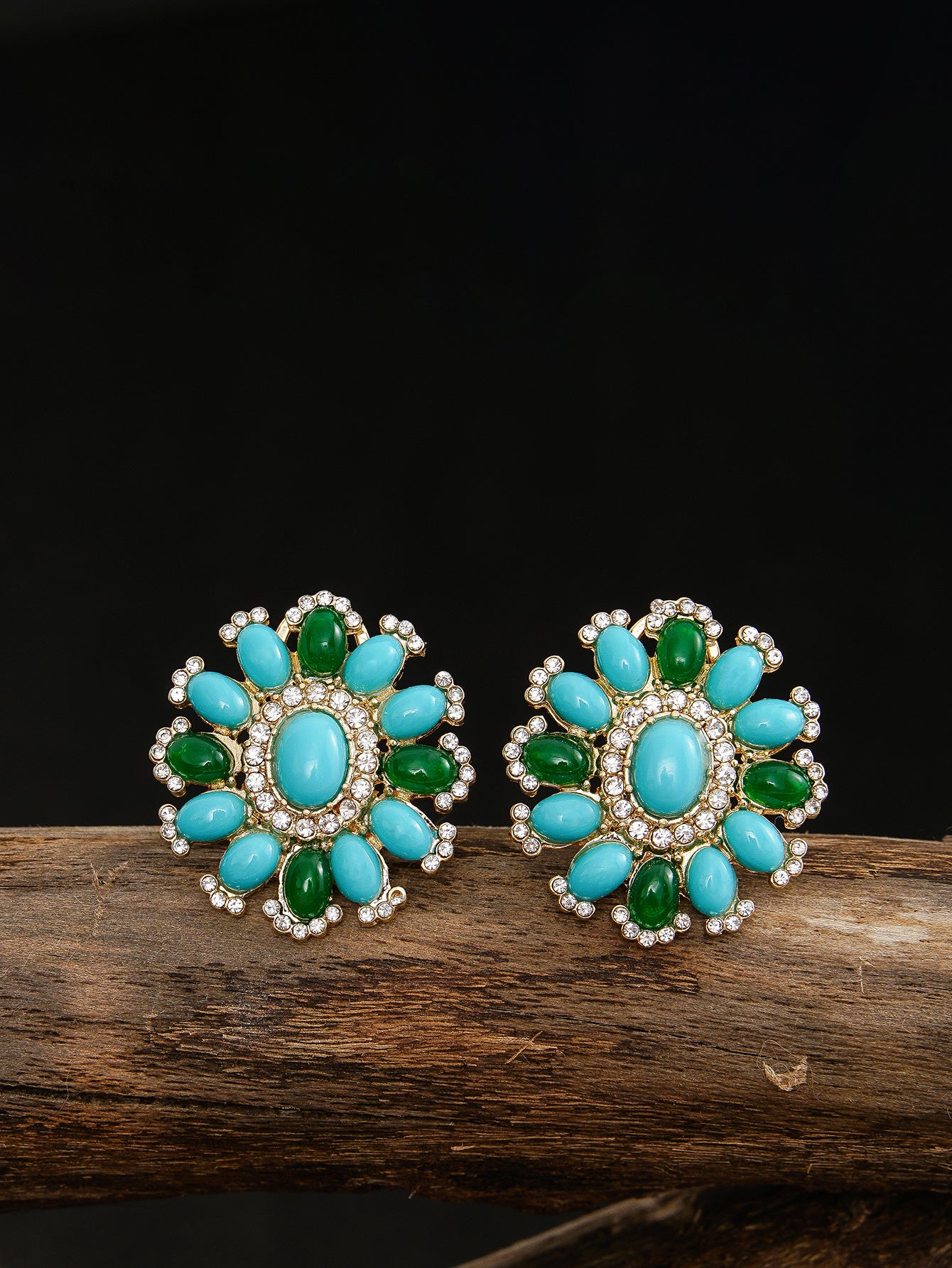 "Super Fairy" - Colored Gemstone Earrings