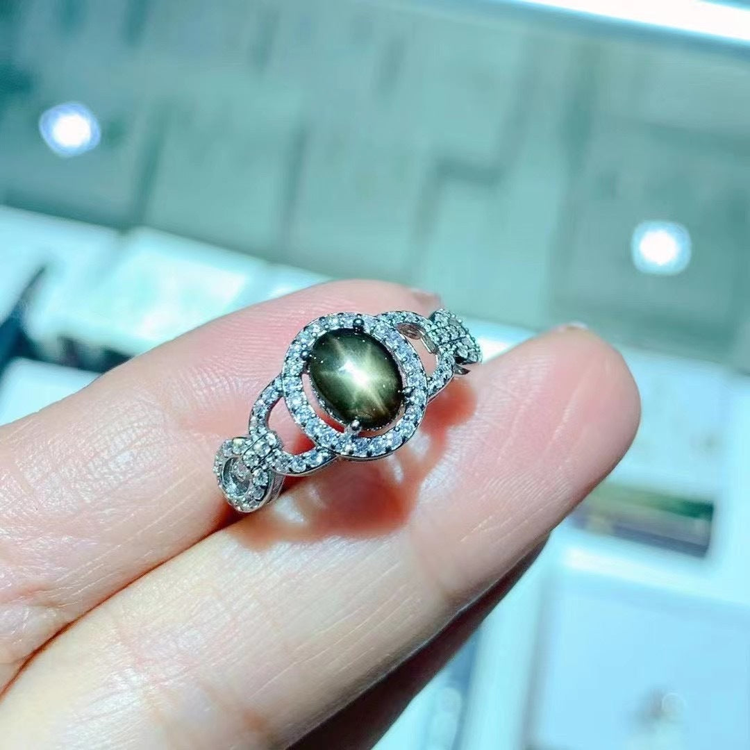 "Natural Star" - Natural Sapphire Ring