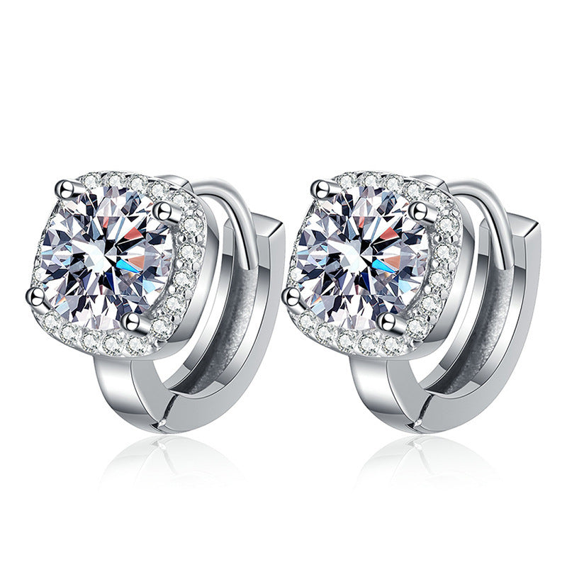 "I'm too Classy" -  Moissanite Diamond Earrings