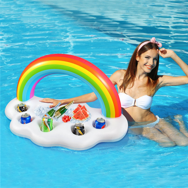 Rainbow Inflatable Cooler