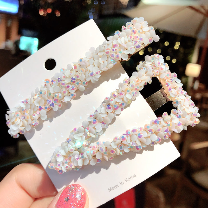 Sequin Hair Clips