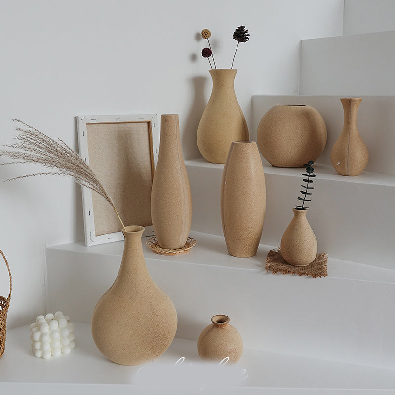 Classic Wooden Vases