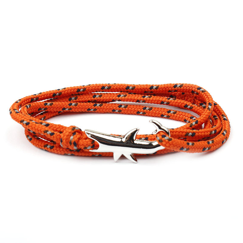 Domineering Shark Rope Bracelet