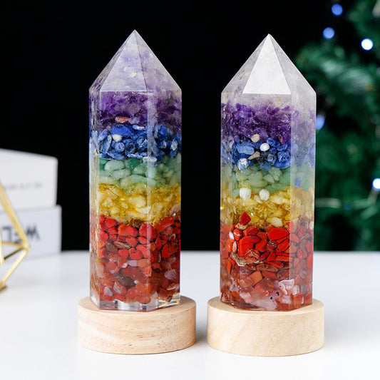 Natural Crystal USB Night Light