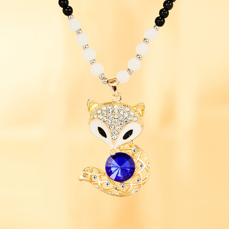 Versatile Fringed Pearl Sweater Chain/Necklace