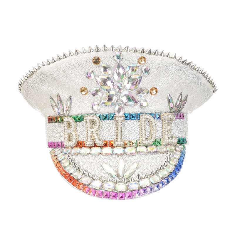Bridal Rhinestone Hat