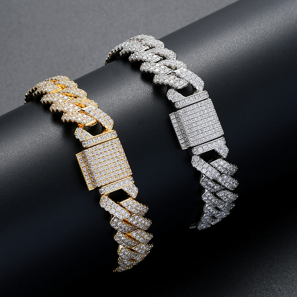 "The Celebrity" - Diamond Link Bracelet