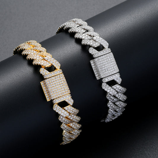 "The Celebrity" - Diamond Link Bracelet