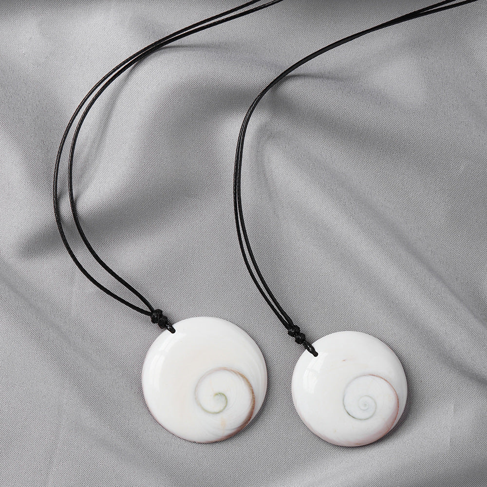 Natural Crystal Stone Pendant Necklace