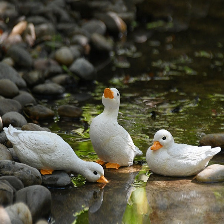 Duck Sculptures for Garden