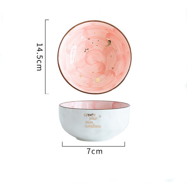 Ceramic Breakfast Salad Bowl