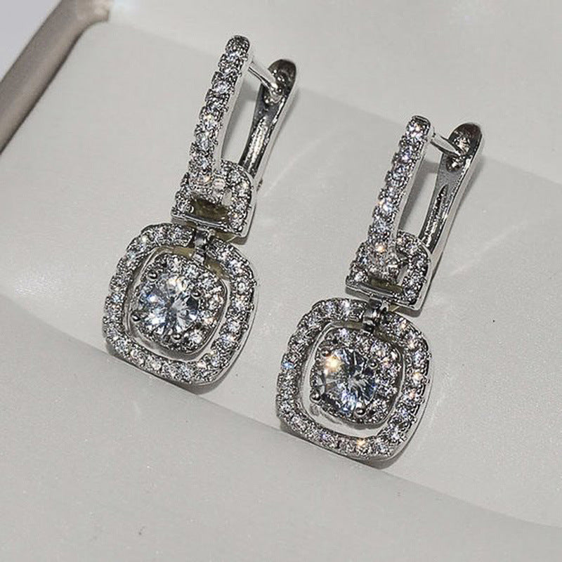 "Shining" - Zircon Earrings