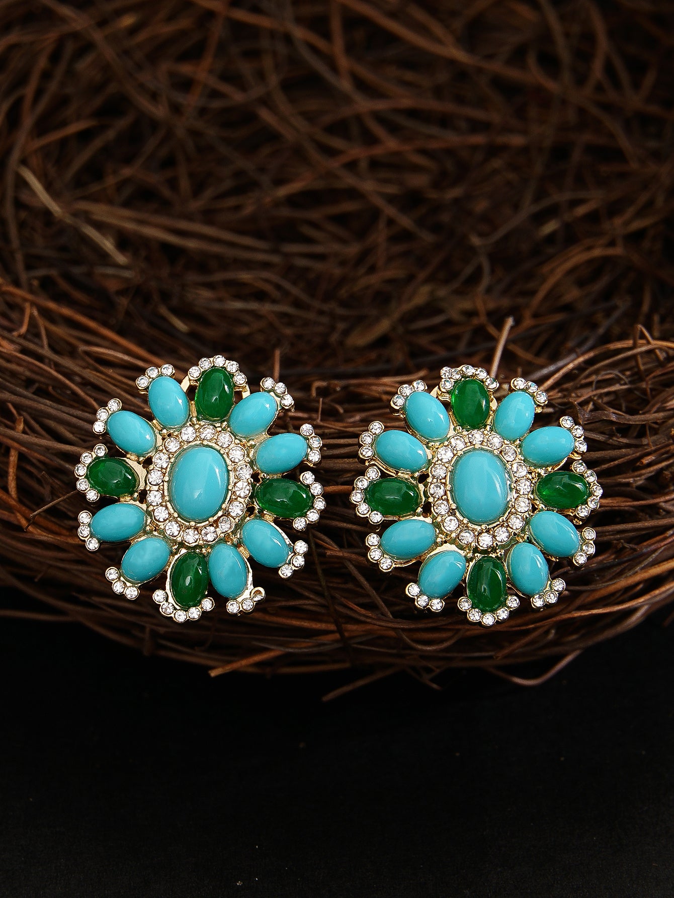 "Super Fairy" - Colored Gemstone Earrings