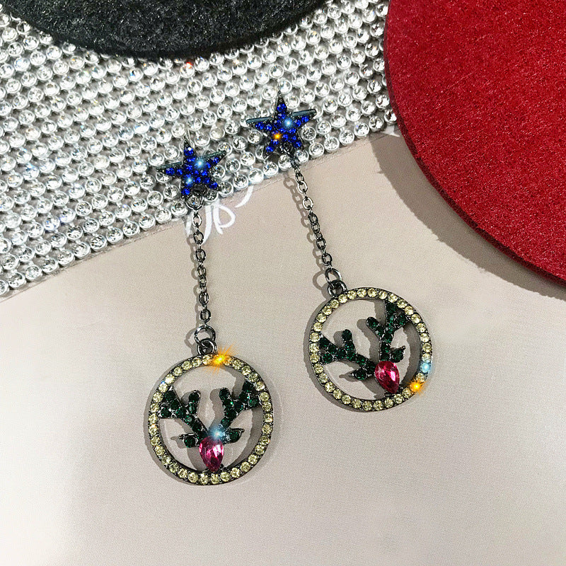 "Christmas Dear" - Dangle Earrings