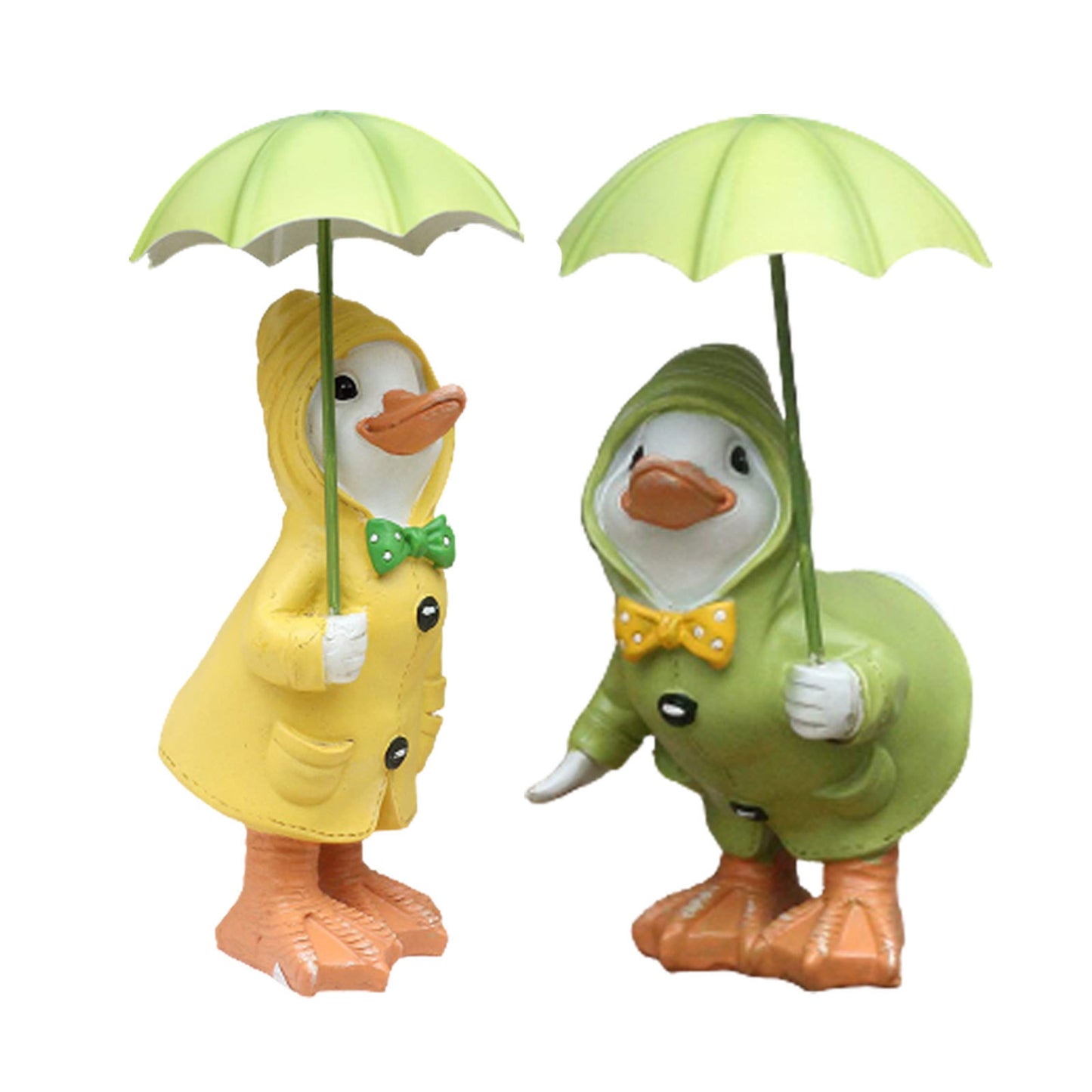 "Rainy Ducks" - Sculptures for Garden