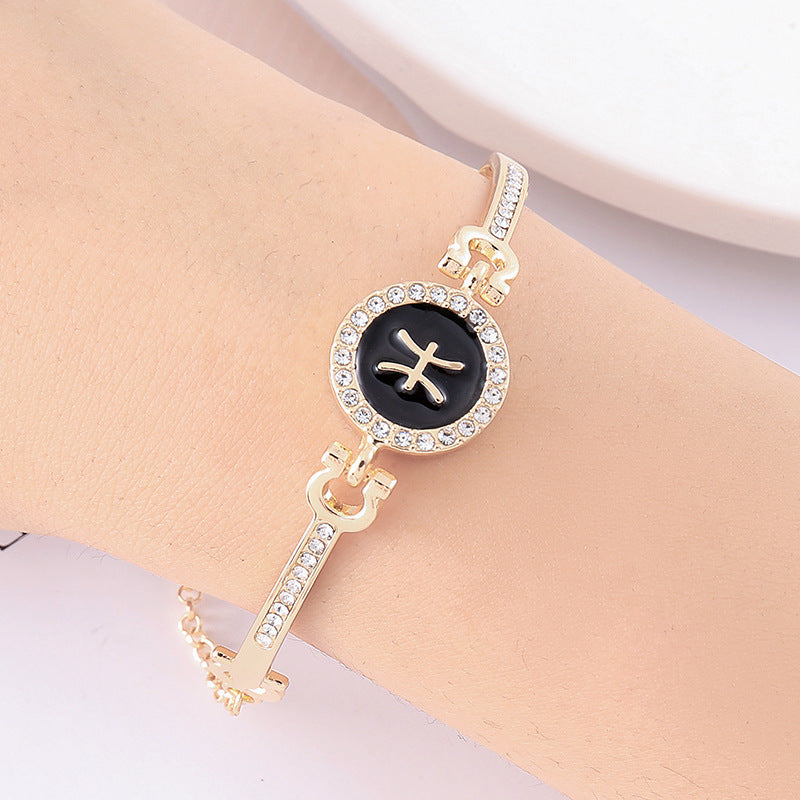 "Birthday Zodiac" - Open Bracelet