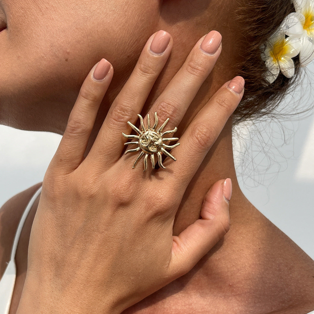 "Face the Sun" - Alloy Jewelry Set