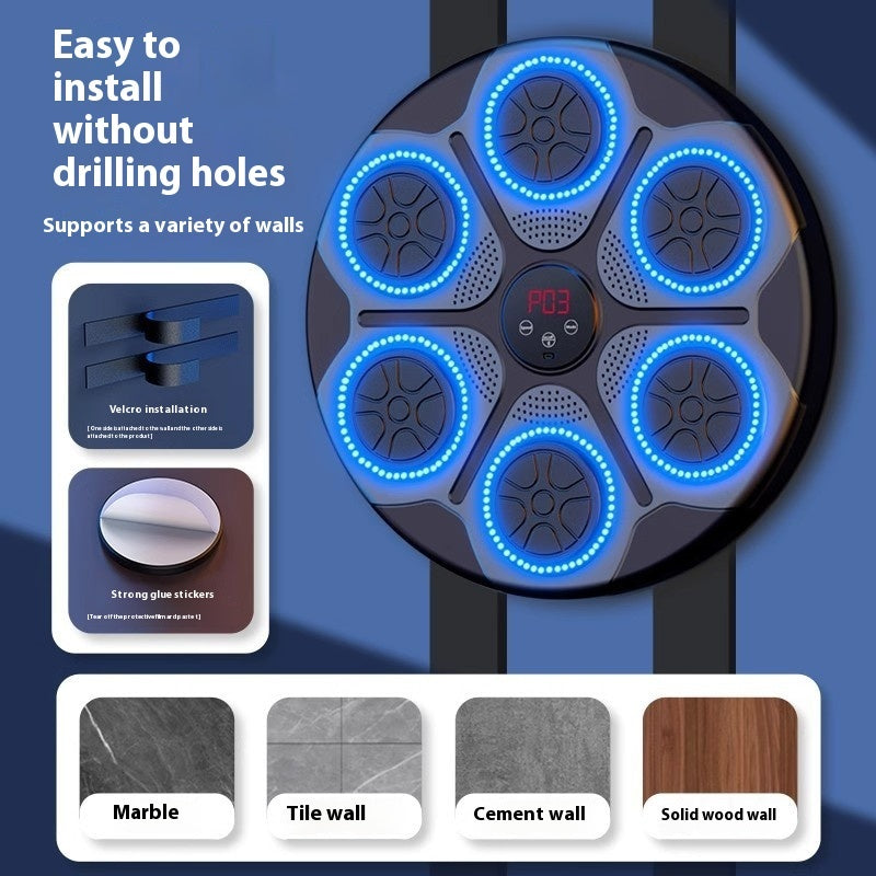 Adjustable  Indoor Bluetooth Boxing Machine