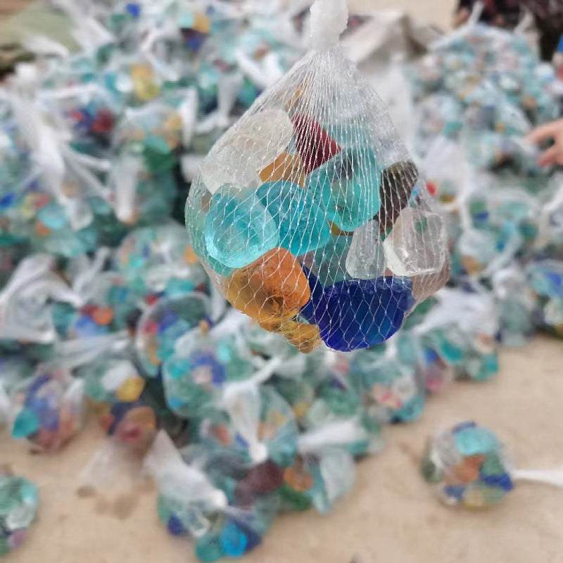 Colorful Crystal Glass Sand for Home and Garden