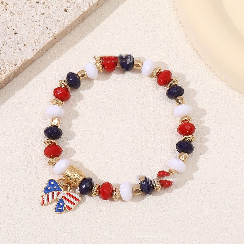 Handmade Patriotic Star Bracelets