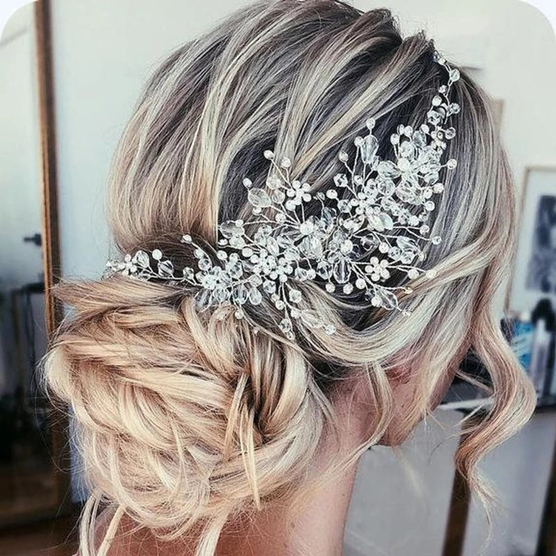 "Fairy Tale" - Crystal Bridal Hair Piece