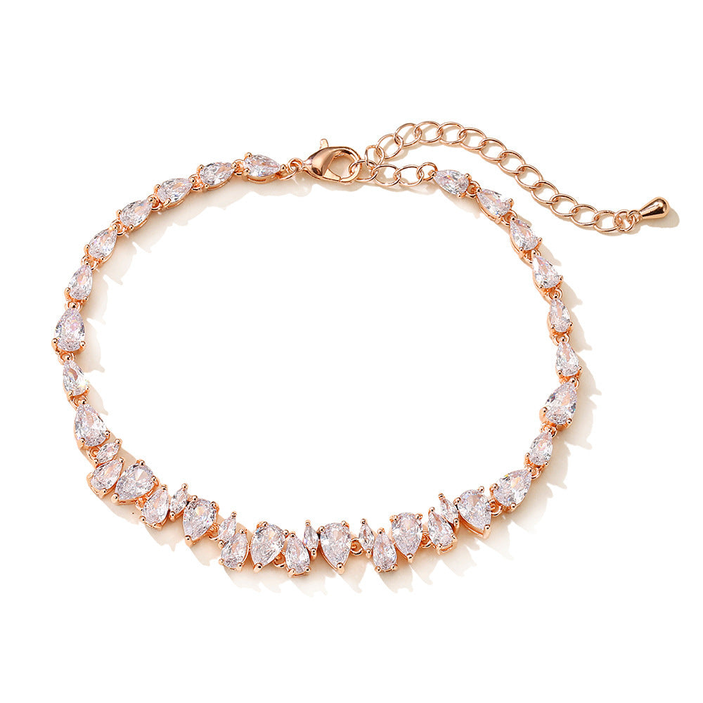 "Diamond Pieces" - Diamond Simulantion Bracelet