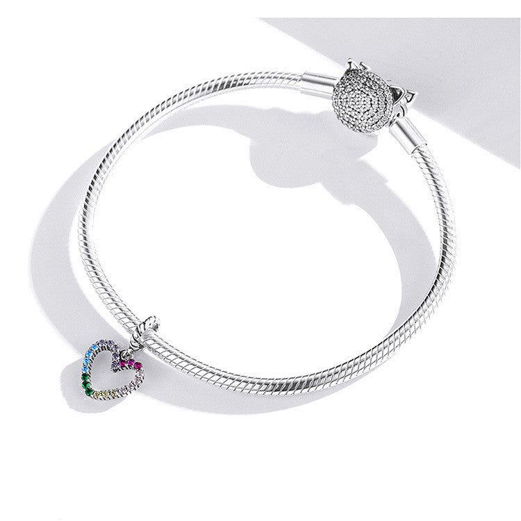 "Rainbow Charm " - 925 Silver Charm