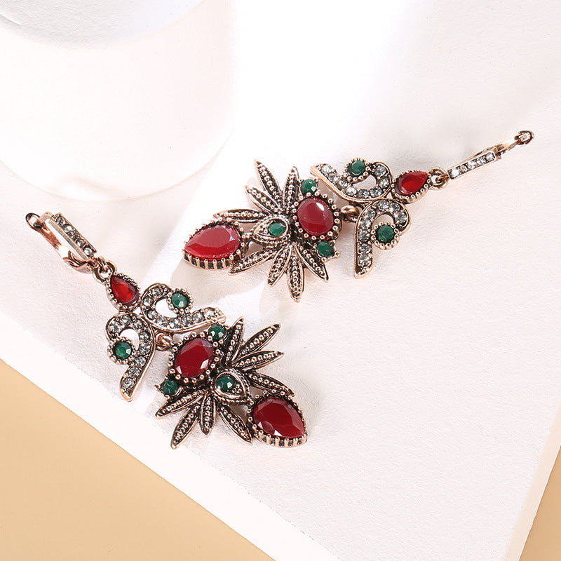 "Vintage Zest" -  Statement Earrings
