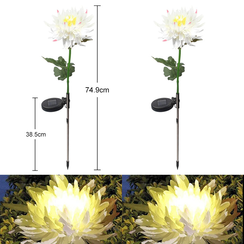 Solar LED Artificial Flower for Landscaping