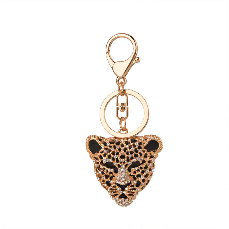 "I Love Leopards" - Diamond Keychain