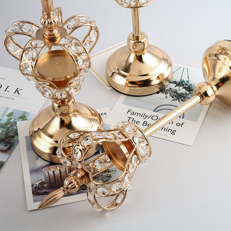 "Royal Crown"-  Candle Holder