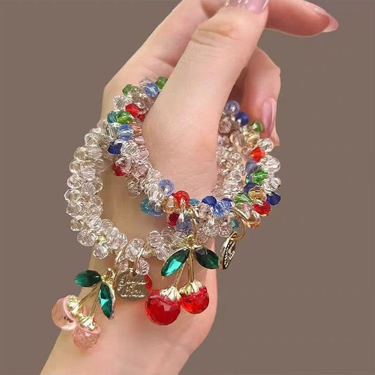 Sweet Cherry Ponytail Holder