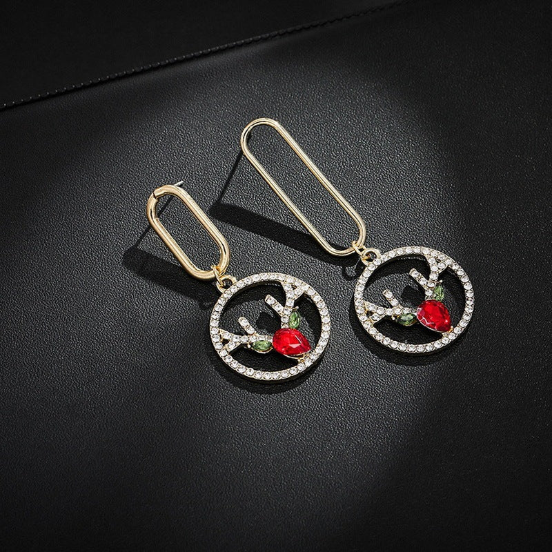 "Christmas Dear" - Dangle Earrings