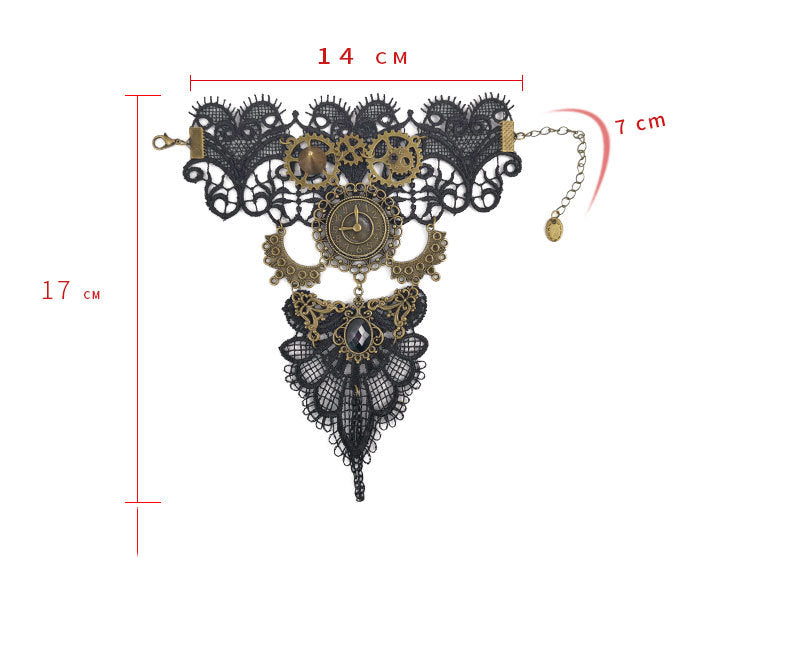 Gear Clock Steam Engine Bracelet