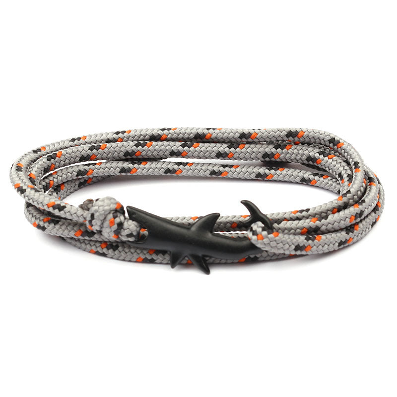 Domineering Shark Rope Bracelet