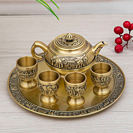 "Elegant Elephant" - Tea Set