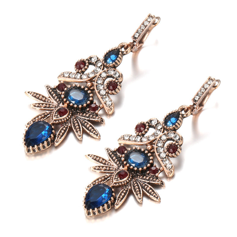 "Vintage Zest" -  Statement Earrings