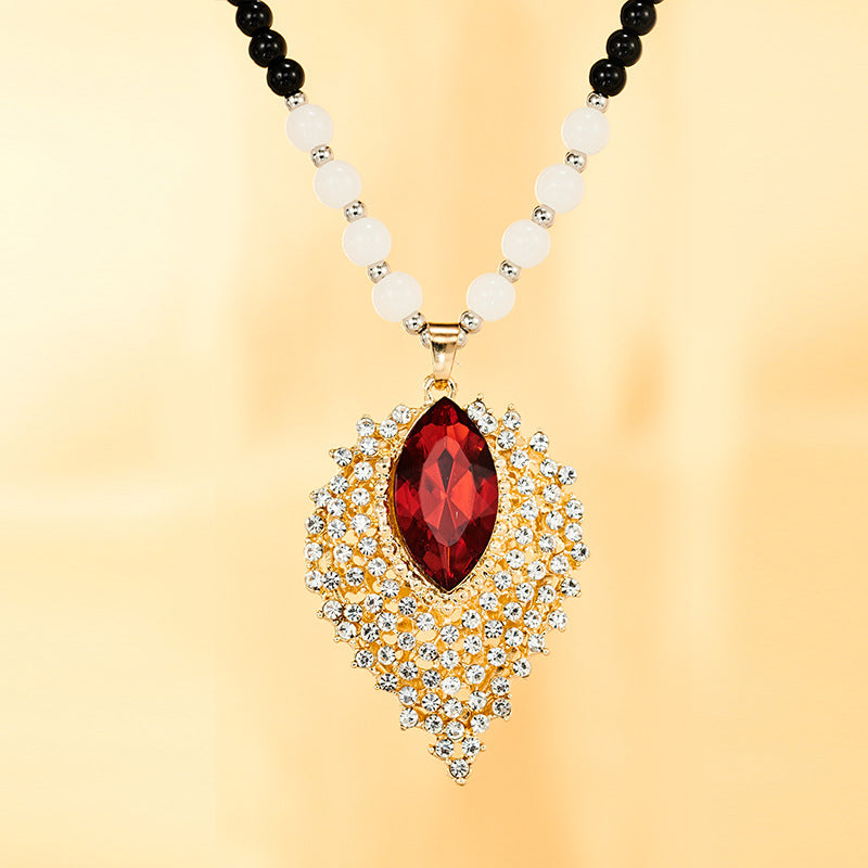 Versatile Fringed Pearl Sweater Chain/Necklace