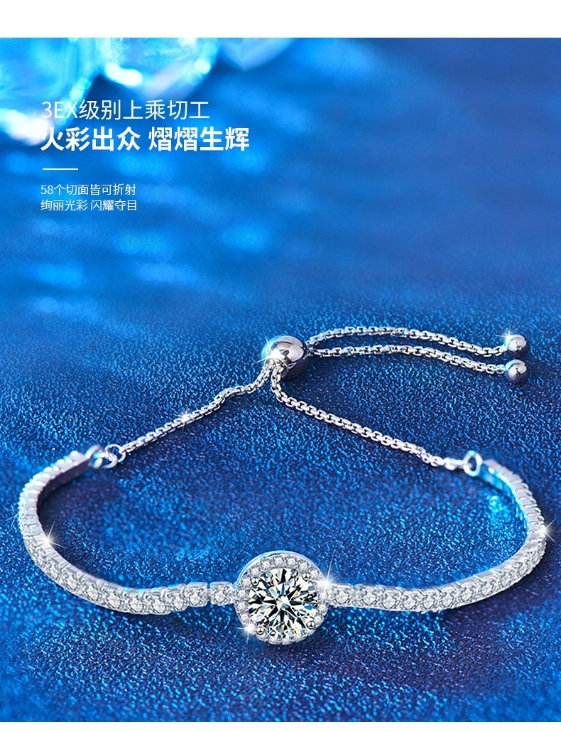 "Starlit Night" - Diamond Bracelet
