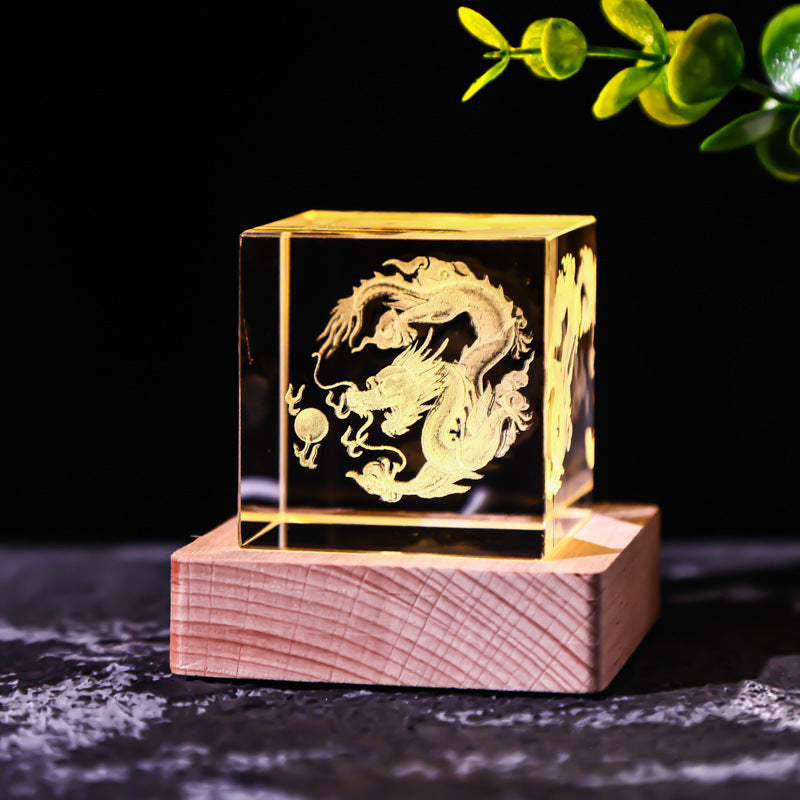 Crystal Cube Decoration Gifts